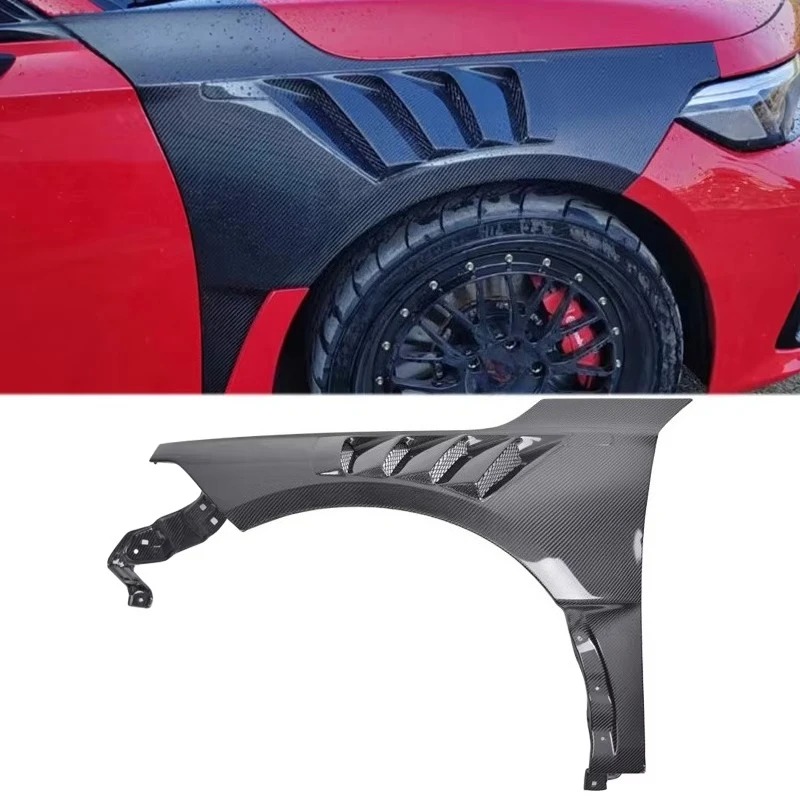 For   Xi 11th Gen Fl5 Carbon Fiber Vented Front Fenders Auto Parts Application